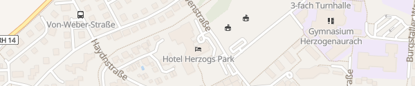 Karte Hotel HerzogsPark Herzogenaurach