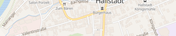 Karte Tiefgarage Marktscheune Hallstadt