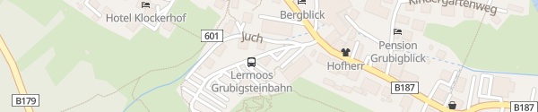 Karte Grubigsteinbahn Lermoos