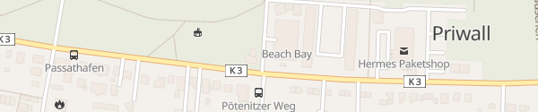 Karte Parkhaus BeachBay Lübeck