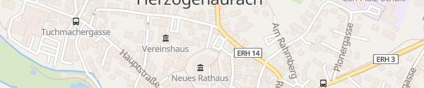 Karte Hintere Gasse Herzogenaurach