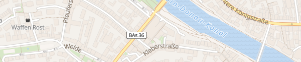 Karte Tiefgarage Zentrum Nord Bamberg