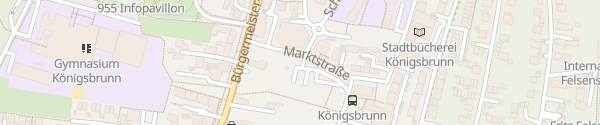 Karte Rathaus Königsbrunn