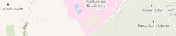 Karte Klinikum am Bruderwald Parkhaus P2 Bamberg