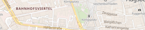 Karte LEW Zentrale Augsburg