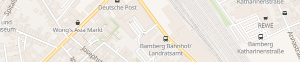 Karte Landratsamt Bamberg