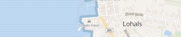 Karte Lohals Havn Tranekær