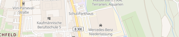 Karte Mercedes-Benz Niederlassung Augsburg