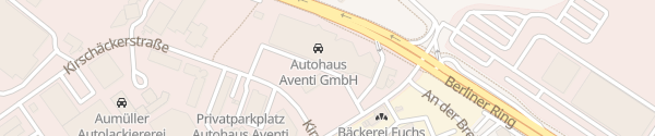 Karte Autohaus Aventi Bamberg