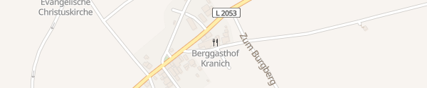 Karte Berggasthof & Hotel Kranich Eisfeld