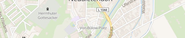 Karte Von-Bülow-Platz Nesse-Apfelstädt