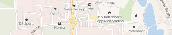 Karte bft Tankstelle Röttenbach