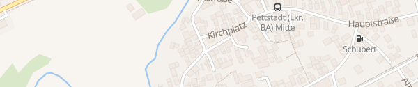 Karte Kirchplatz Pettstadt