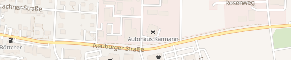 Karte Autohaus Karmann Rain