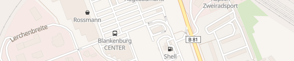 Karte McDonald's Nordharz Center Blankenburg (Harz)