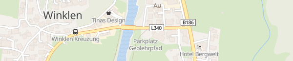 Karte Parkplatz Geolehrpfad Längenfeld