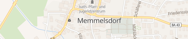 Karte Rathaus Memmelsdorf