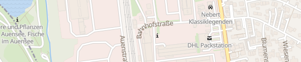 Karte Bahnhofstraße Kissing