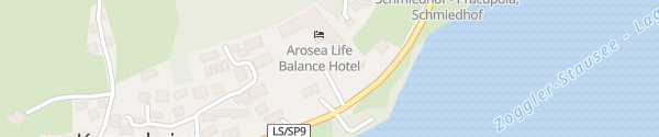 Karte Arosea Life Balance Hotel Santa Valburga