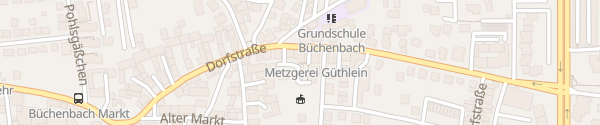Karte Gasthof Güthlein zur Einkehr Erlangen