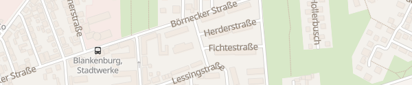 Karte Fichtestraße Blankenburg (Harz)