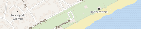Karte Parkplatz Pappelallee - Gosch Grömitz