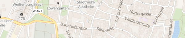 Karte Friedrich-Ebert-Straße Weißenburg