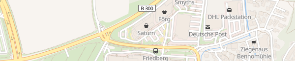 Karte E-Bike Ladestation Saturn Friedberg