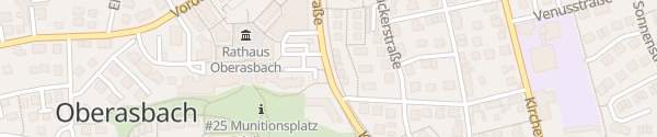 Karte Parkplatz Oberasbach