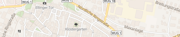 Karte Parkplatz Am Wallgraben Weißenburg