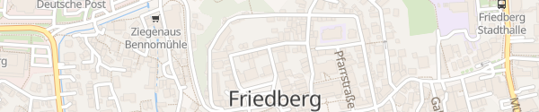 Karte Uhrmachergasse Friedberg