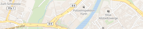 Karte Würzburger Straße Fürth