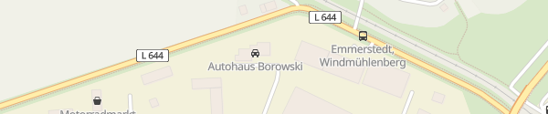 Karte Autohaus Borowski Helmstedt