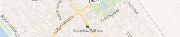 Karte Kirchplatz Hirschaid
