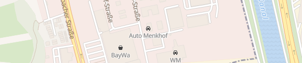 Karte Auto Menkhof Fürth