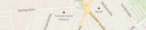 Karte Autohaus Wagner Helmstedt