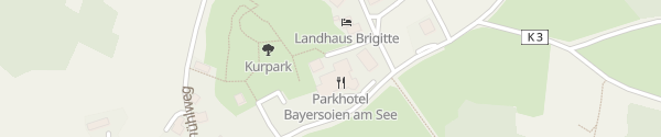 Karte Parkhotel am Soier See Bad Bayersoien