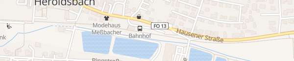 Karte Busbahnhof Heroldsbach