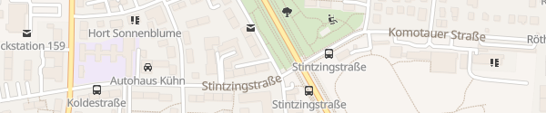Karte Strümpellstraße Erlangen