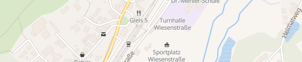 Karte P+R Parkplatz Bahnhof Georgensgmünd