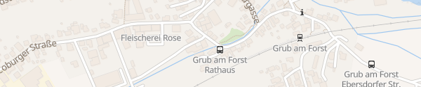 Karte Rathaus Grub am Forst