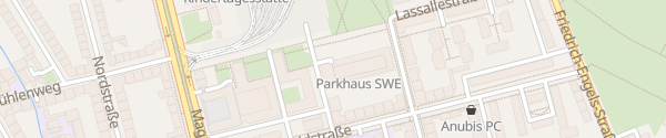 Karte Parkhaus Stadtwerke Erfurt