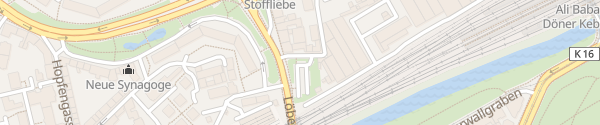 Karte Parkplatz Rosengasse Erfurt