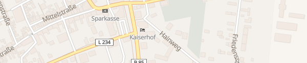 Karte Hotel Kaiserhof Kelbra