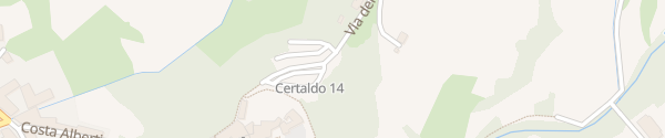 Karte Certaldo Alto Certaldo