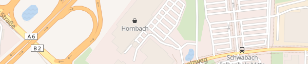 Karte Hornbach Baumarkt Schwabach