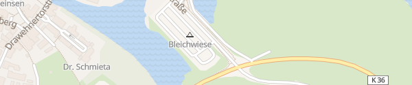 Karte Parkplatz Bleichwiesen Hitzacker (Elbe)