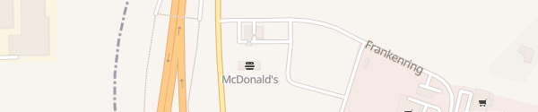 Karte McDonald's Ebersdorf bei Coburg