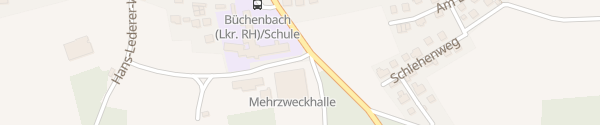 Karte Sporthalle Büchenbach