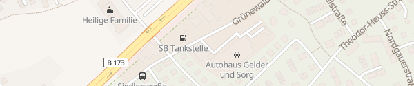 Karte Autohaus Gelder & Sorg Lichtenfels